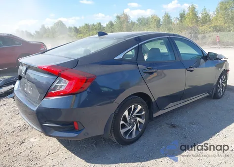 2017 Honda Civic Ex from USA, damaged, VIN 19XFC2F77HE229599